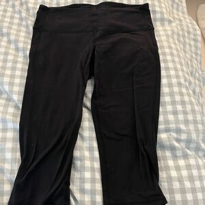 Athleta Women's Black Cropped Leggings